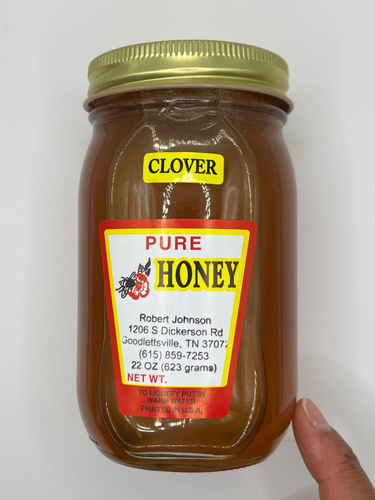 Local Raw Honey Clover