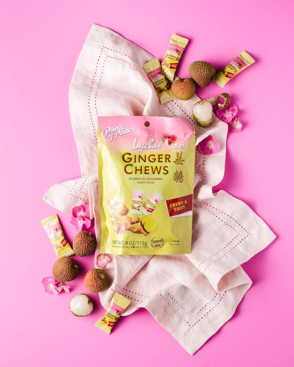 Ginger Chews, Lychee