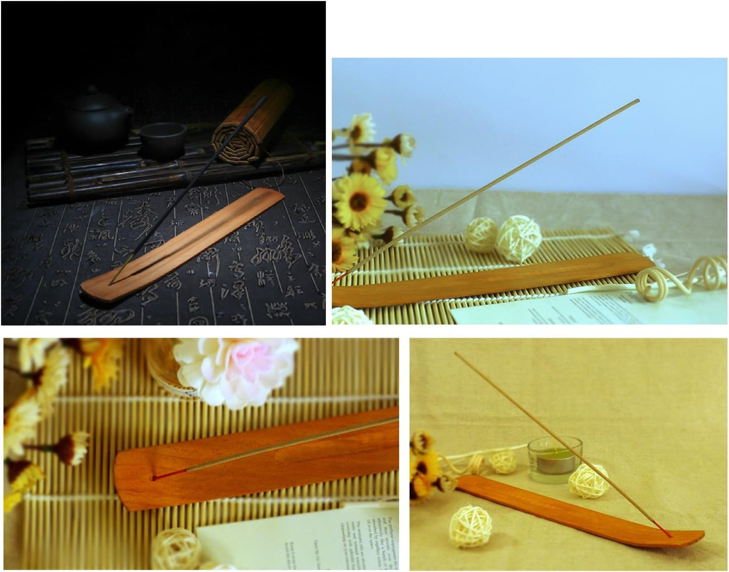 Plain Wooden Incense Burner