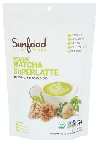 Sunfood superfoods Matcha superlatte