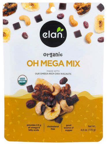 Trail Mix Oh Mega Organic 4.8oz