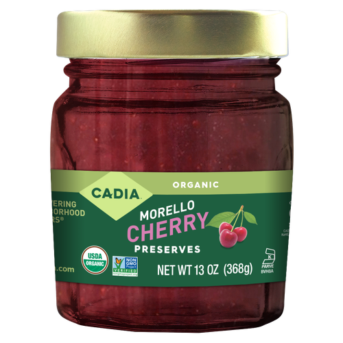 Cherry Preserve Morello Org - 13 OZ