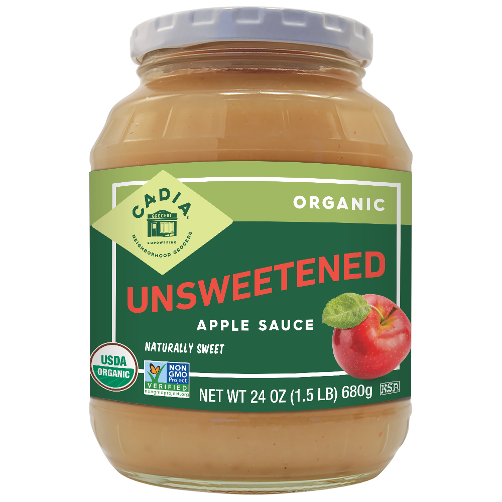 Unsweetened Applesauce Org - 24 OZ