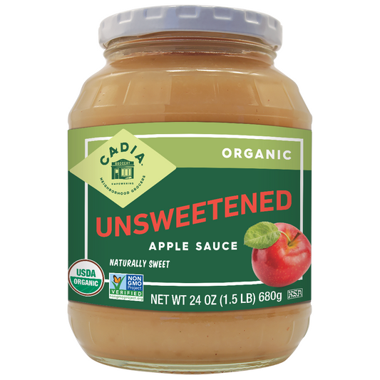 Unsweetened Applesauce Org - 24 OZ