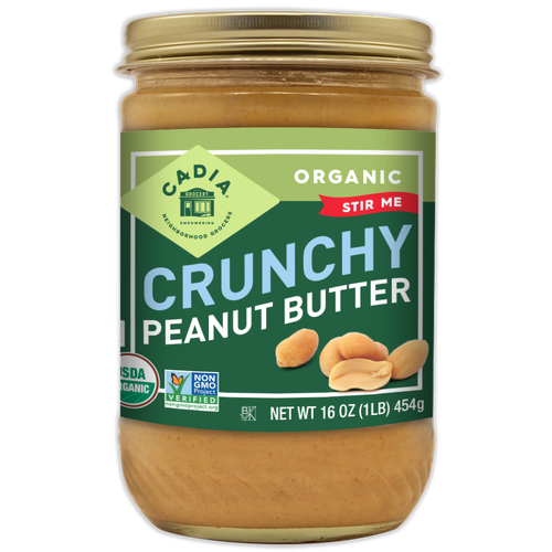Peanut Butter Crunchy Org - 16 OZ
