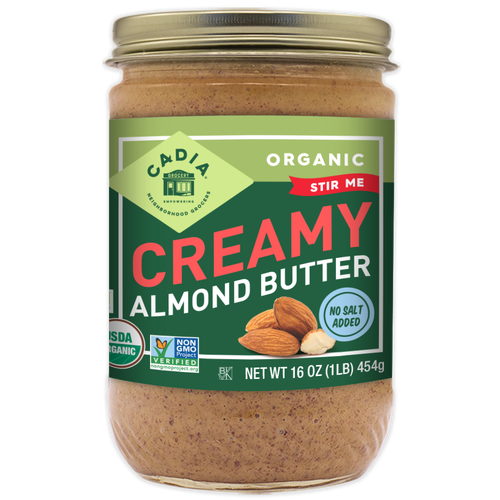 Almond Butter Creamy Org - 16 OZ