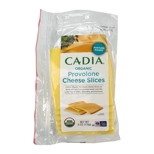 Provolone cheese slices Organic