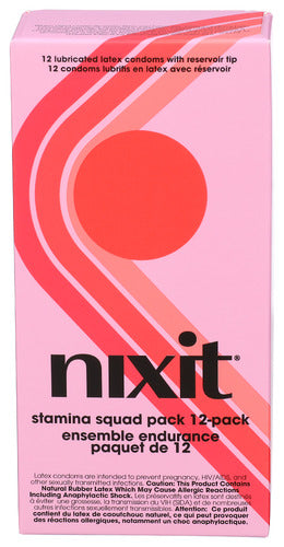 Condoms Latex Stamina Squad 12Pc
