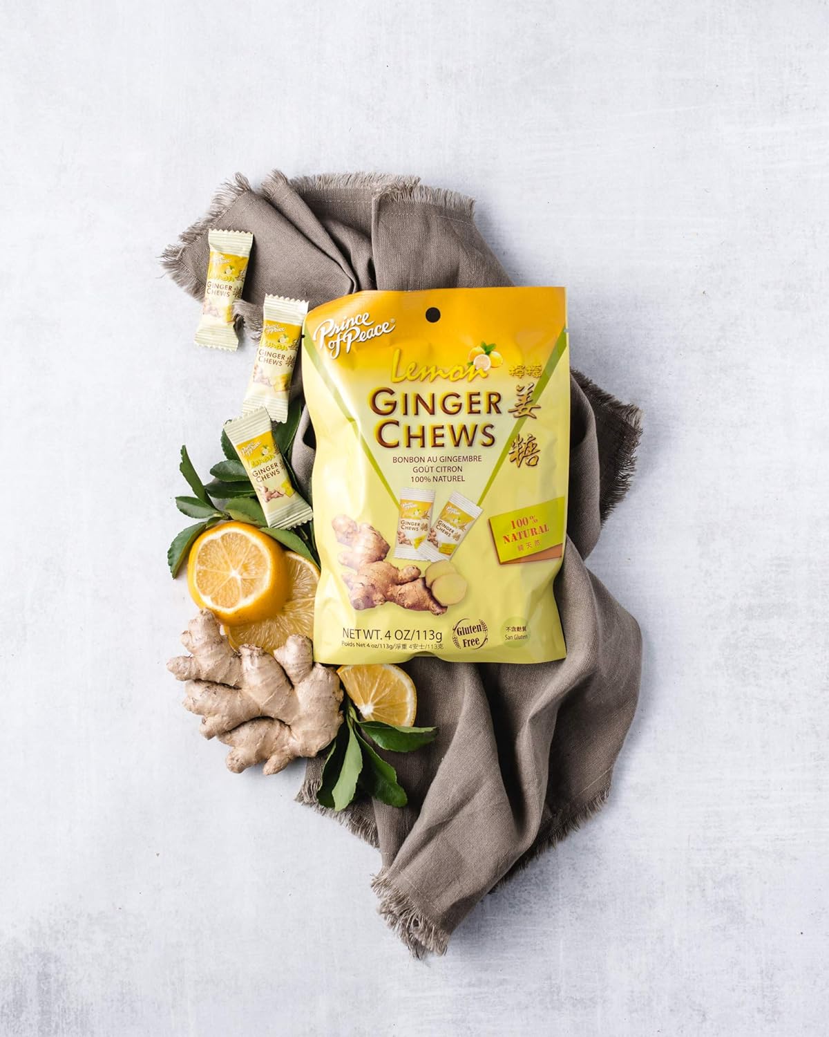 Ginger Chews, Lemon