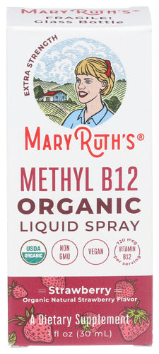 Organic B12 Spray Strawberry