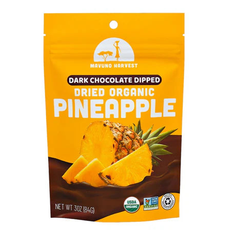 Organic Dried Pineapple Dark Chocolate