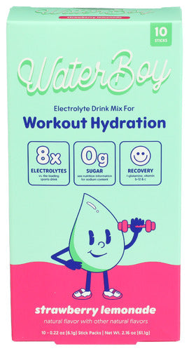 Workout Hydration Strawberry Lemonade