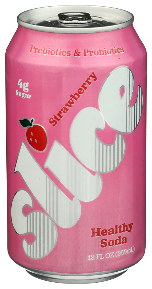 SLICE HEALTHY SODA STRAWBERRY