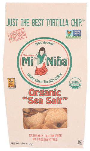 Chips Tortilla Sea Salt - 12OZ