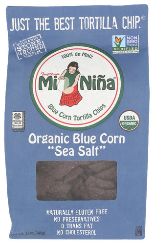 Chip Tortilla Blue Corn - 12OZ