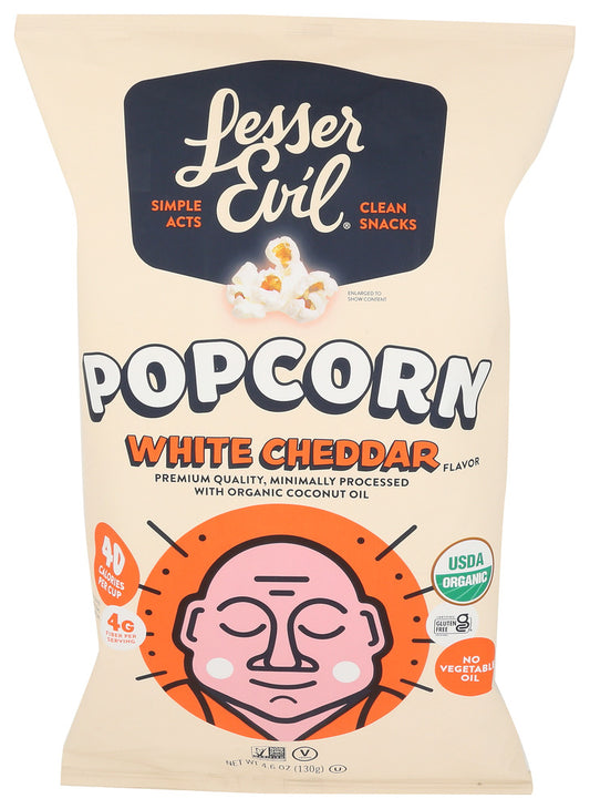 LE popcorn white cheddar
