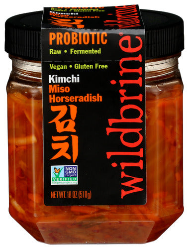 Horseradish kimchi miso