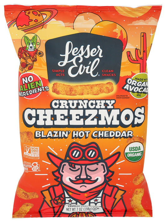 LE Cheezmos Hot cheddar