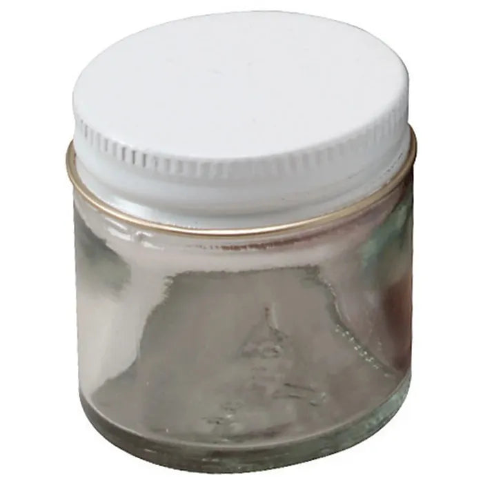 1oz Clear Jar with metal lid