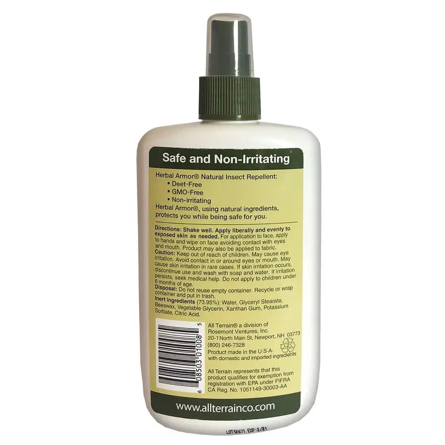 Herbal Armor Insect Repellent Spray