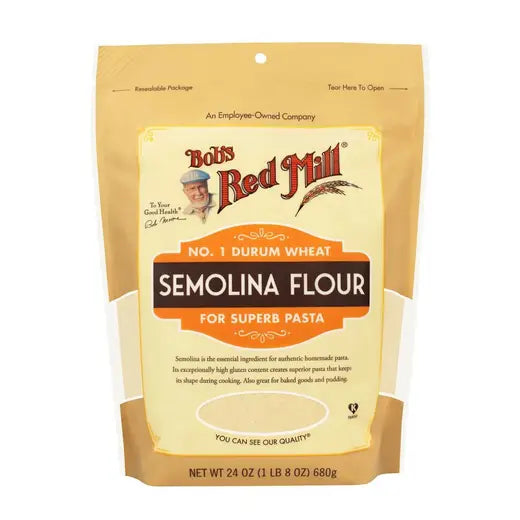 Semolina Flour 24 oz. bag