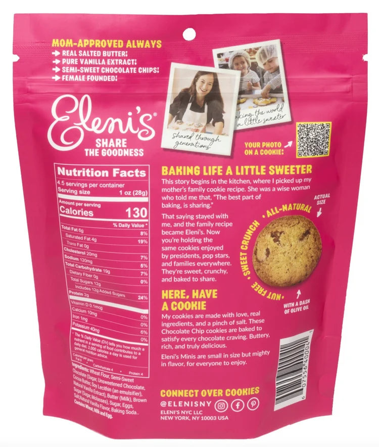 Mini Chocolate Chip Eleni's Cookies