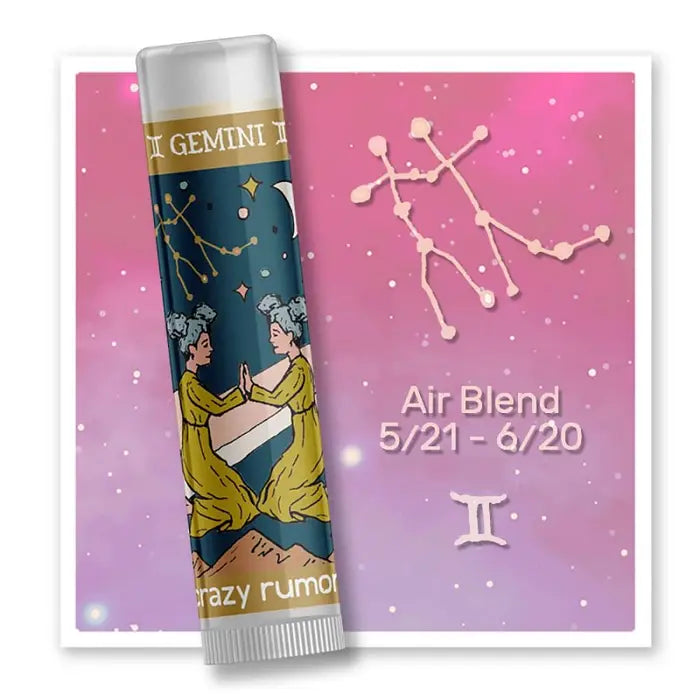 Zodiac Lip Balm, Gemini