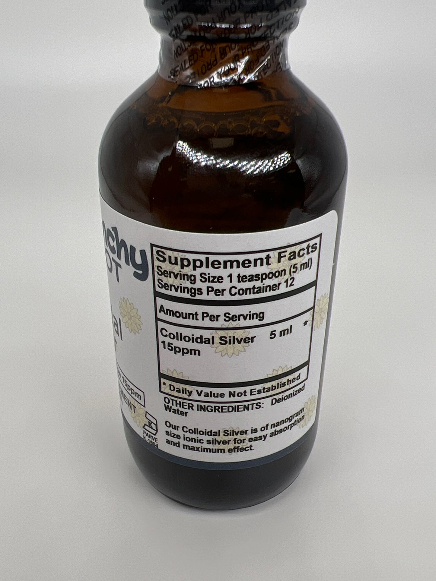 Colloidal Silver 15PPM