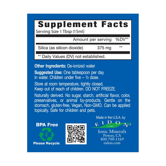 Ionic Minerals - Silica 18oz