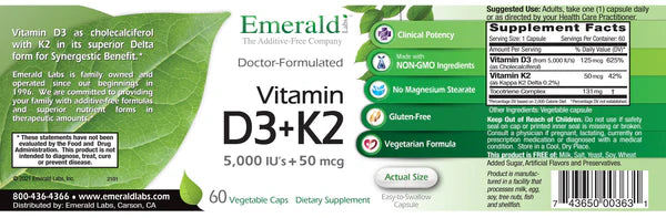 Vitamin D3+K2