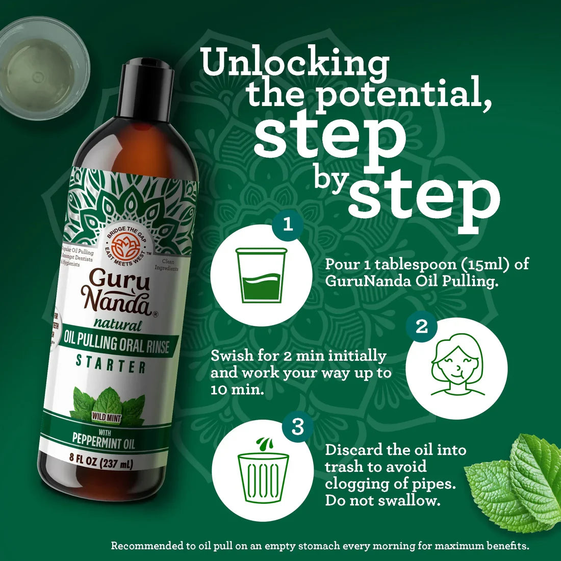 COCONUT MINT PULLING OIL