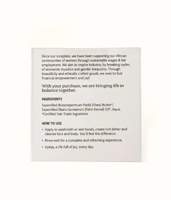 Black Balance Soap Bar -4oz
