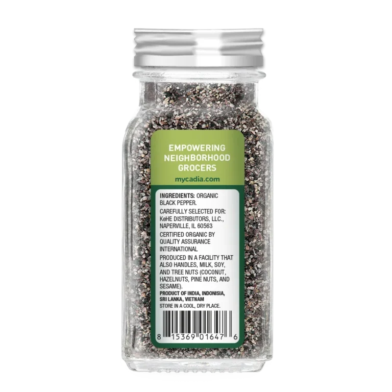 Ground Black Pepper Org - 1.9 OZ