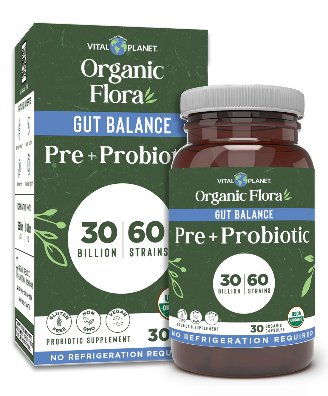 ORGANIC FLORA GUT BALANCE SHELF STABLE