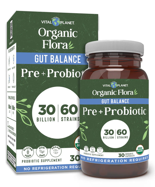 ORGANIC FLORA GUT BALANCE SHELF STABLE