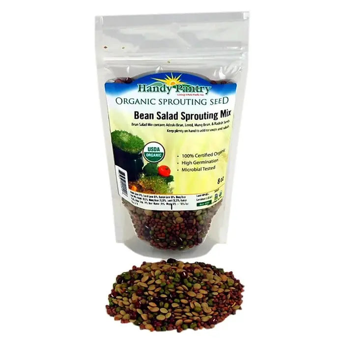 Bean Salad Sprouting Seeds, Organic