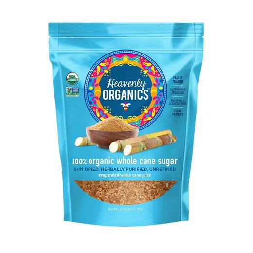 100% Organic Himalayan Whole Cane Sugar 20 oz.