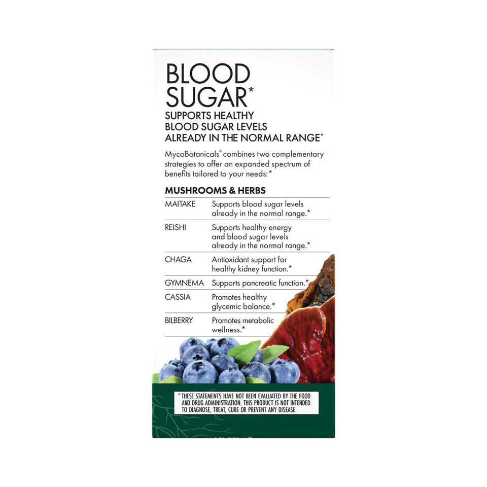 MycoBotanicals Capsules Blood Sugar