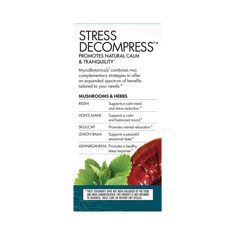 MycoBotanicals Capsules Stress Decompress