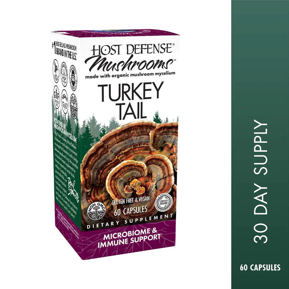 Turkey Tail Mushroom Capsules