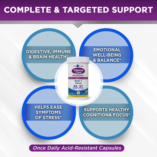 Intense Care Brain + Mood, 30ct
