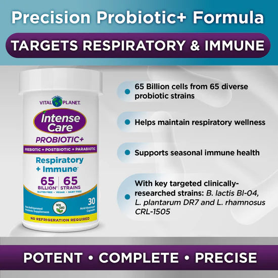Intense Care Respiratory + Immune, 30ct