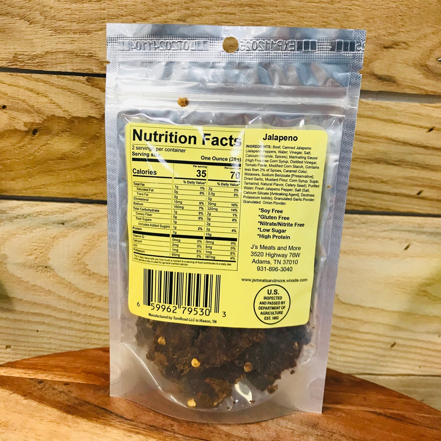 Beef Jerky - Jalapeno