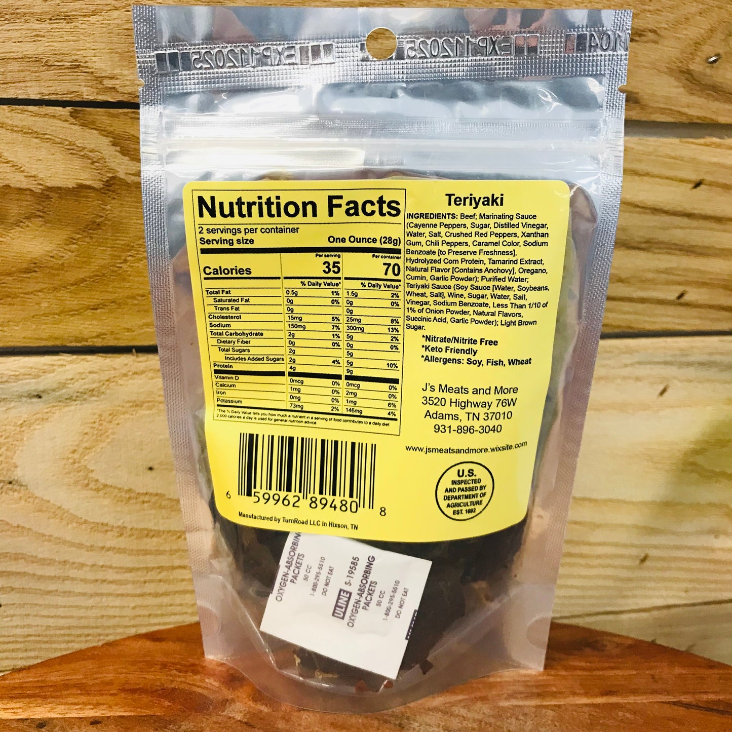 Beef Jerky - Teriyaki