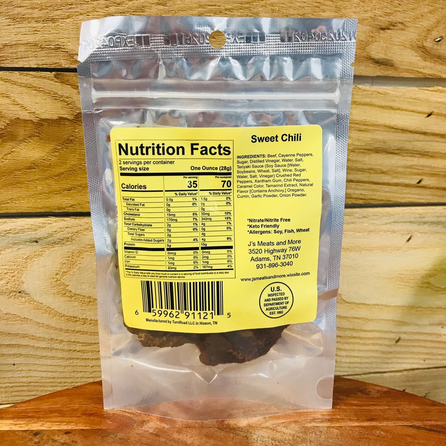 Beef Jerky - Sweet Chili