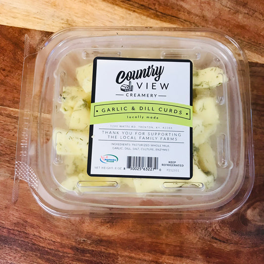 Garlic & Dill, Cheese Curds
