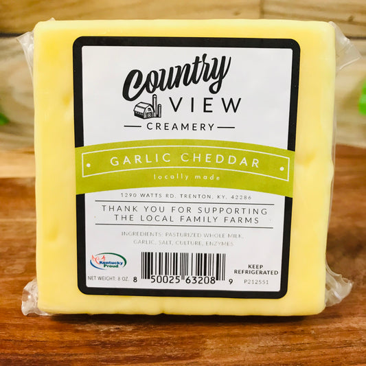 Garlic Cheddar, Block