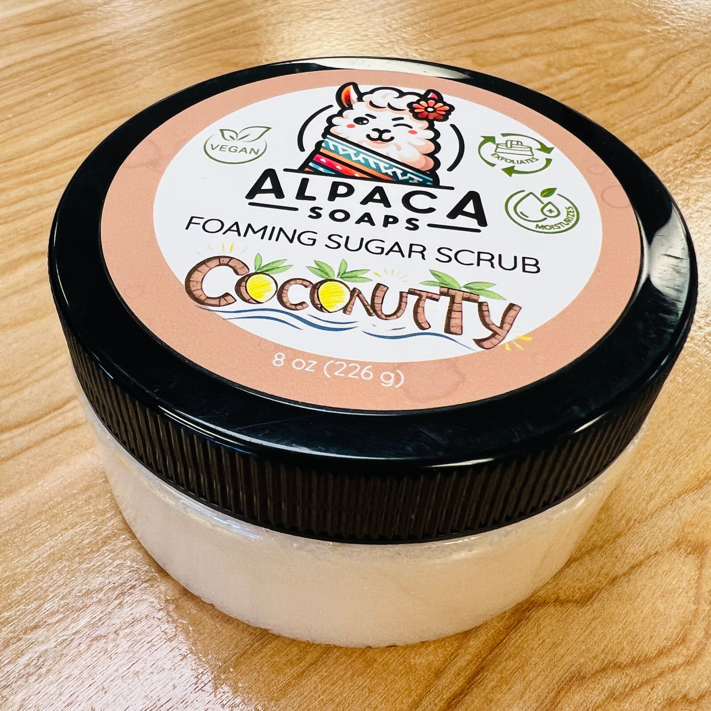 Coconutty Foaming Sugar Scrub *Seasonal*