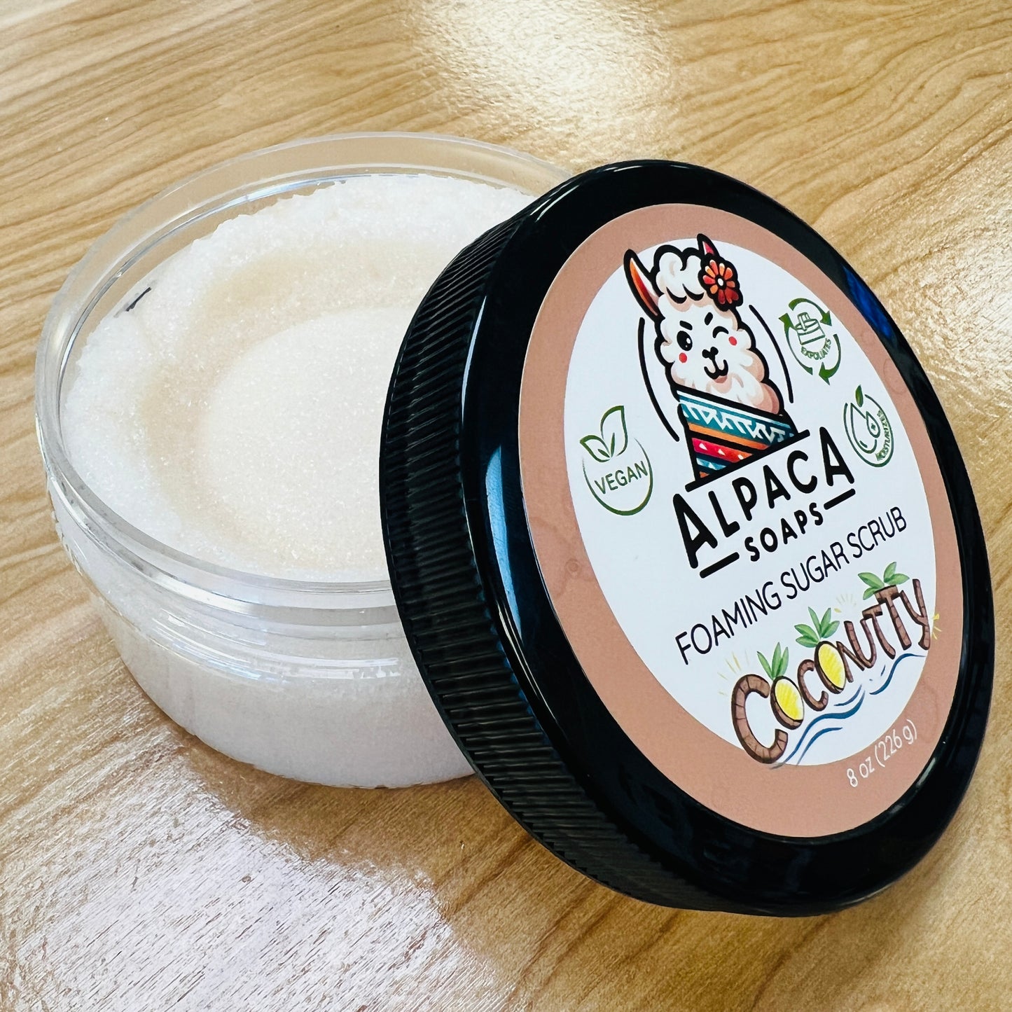 Coconutty Foaming Sugar Scrub *Seasonal*