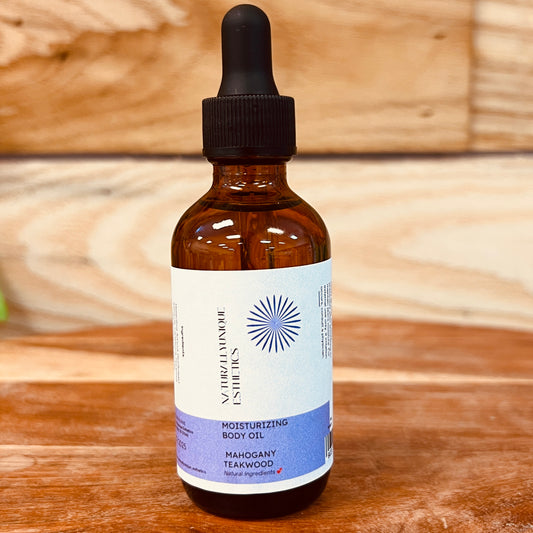 Mahogany Teakwood Moisturizing Body Oil